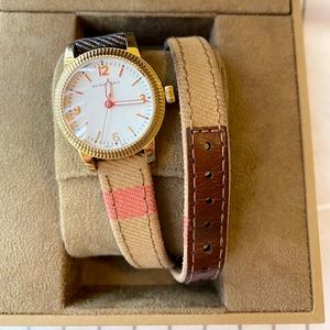 Burberry women’s wraparound watch